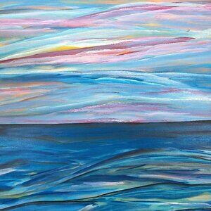 Original Painting by Rachael Potter Titled "Ocean Breeze"